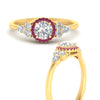 Load image into Gallery viewer, round-cut-halo-cluster-accent-pink-sapphire-engagement-ring-in-yellow-gold-FD10512RORGSADRPIANGLE3-NL-YG.jpg?v=1770117321