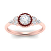 Load image into Gallery viewer, round-cut-halo-cluster-accent-ruby-engagement-ring-in-rose-gold-FD10512RORGRUDRANGLE5-NL-RG.jpg?v=1770117321