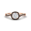 Load image into Gallery viewer, round-cut-halo-diamond-engagement-ring-with-black-diamond-in-FD11140RORGBLACKANGLE3-NL-RG
