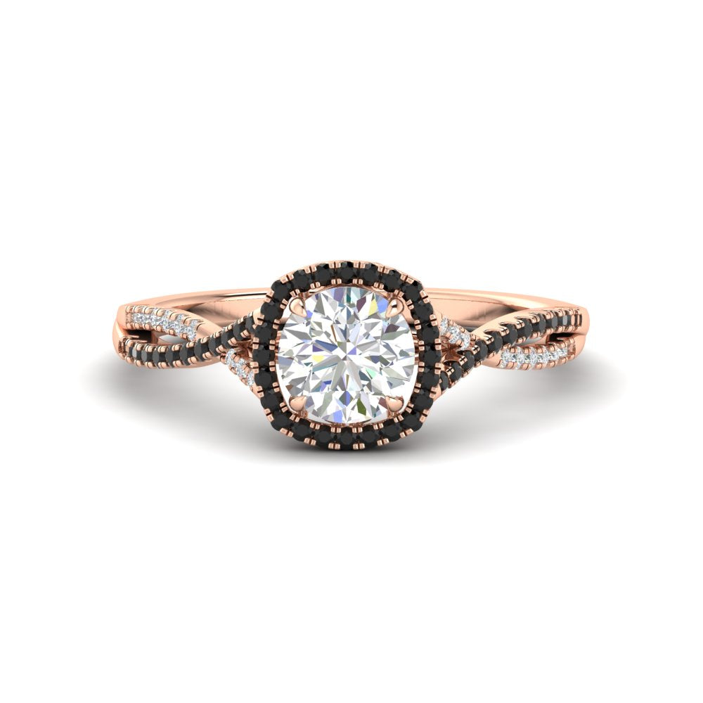 round-cut-halo-diamond-engagement-ring-with-black-diamond-in-FD11140RORGBLACKANGLE3-NL-RG
