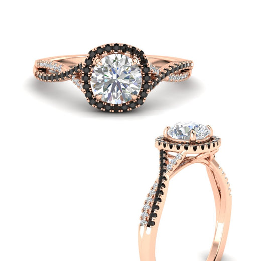round-cut-halo-diamond-engagement-ring-with-black-diamond-in-FD11140RORGBLACKANGLE3-NL-RG