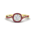 Thumbnail 31 - round-cut-halo-diamond-engagement-ring-with-pink-sapphire-in-FD11140RORGSADRPIANGLE3-NL-YG