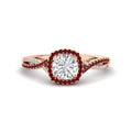 Thumbnail 63 - round-cut-halo-diamond-engagement-ring-with-ruby-in-FD11140RORGRUDRANGLE3-NL-RG