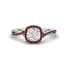 Load image into Gallery viewer, round-cut-halo-diamond-engagement-ring-with-ruby-in-FD11140RORGRUDRANGLE3-NL-WG