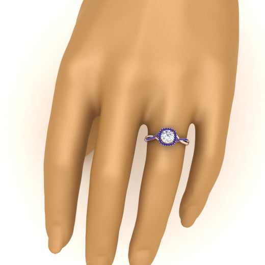 round-cut-halo-diamond-engagement-ring-with-sapphire-in-FD11140RORGSABLANGLE3-NL-RG