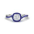 Thumbnail 11 - round-cut-halo-diamond-engagement-ring-with-sapphire-in-FD11140RORGSABLANGLE3-NL-WG