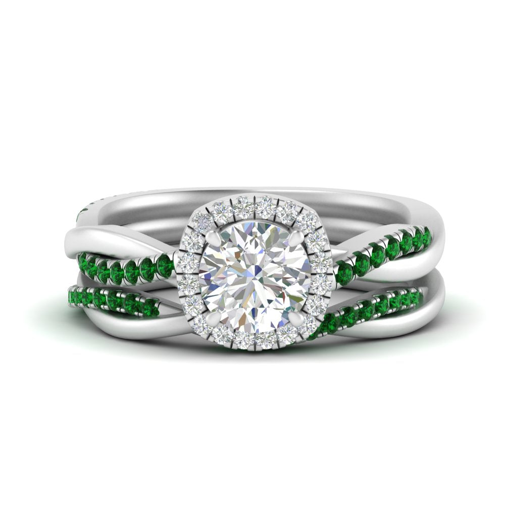 round-cut-halo-emerald-infinity-bridal-set-in-white-gold-FD9212ROGEMGR-NL-WG-B2.jpg