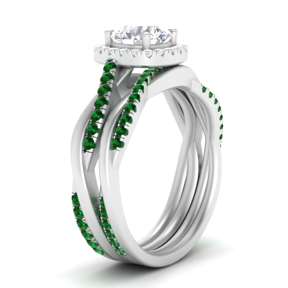 round-cut-halo-emerald-infinity-bridal-set-in-white-gold-FD9212ROGEMGR-NL-WG-B2.jpg