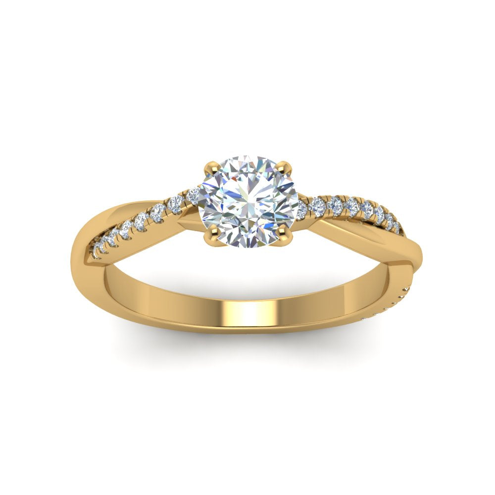 round-cut-infinity-twist-diamond-engagement-ring-in-yellow-gold-FD8253RORHAND-NL-YG