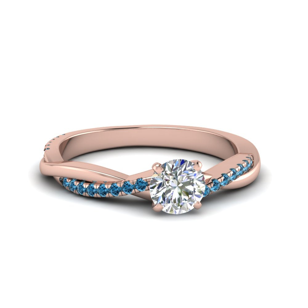 round-cut-infinity-twist-diamond-engagement-ring-with-ice-blue-topaz-in-14K-rose-gold-FD8253RORGICBLTO-NL-RG