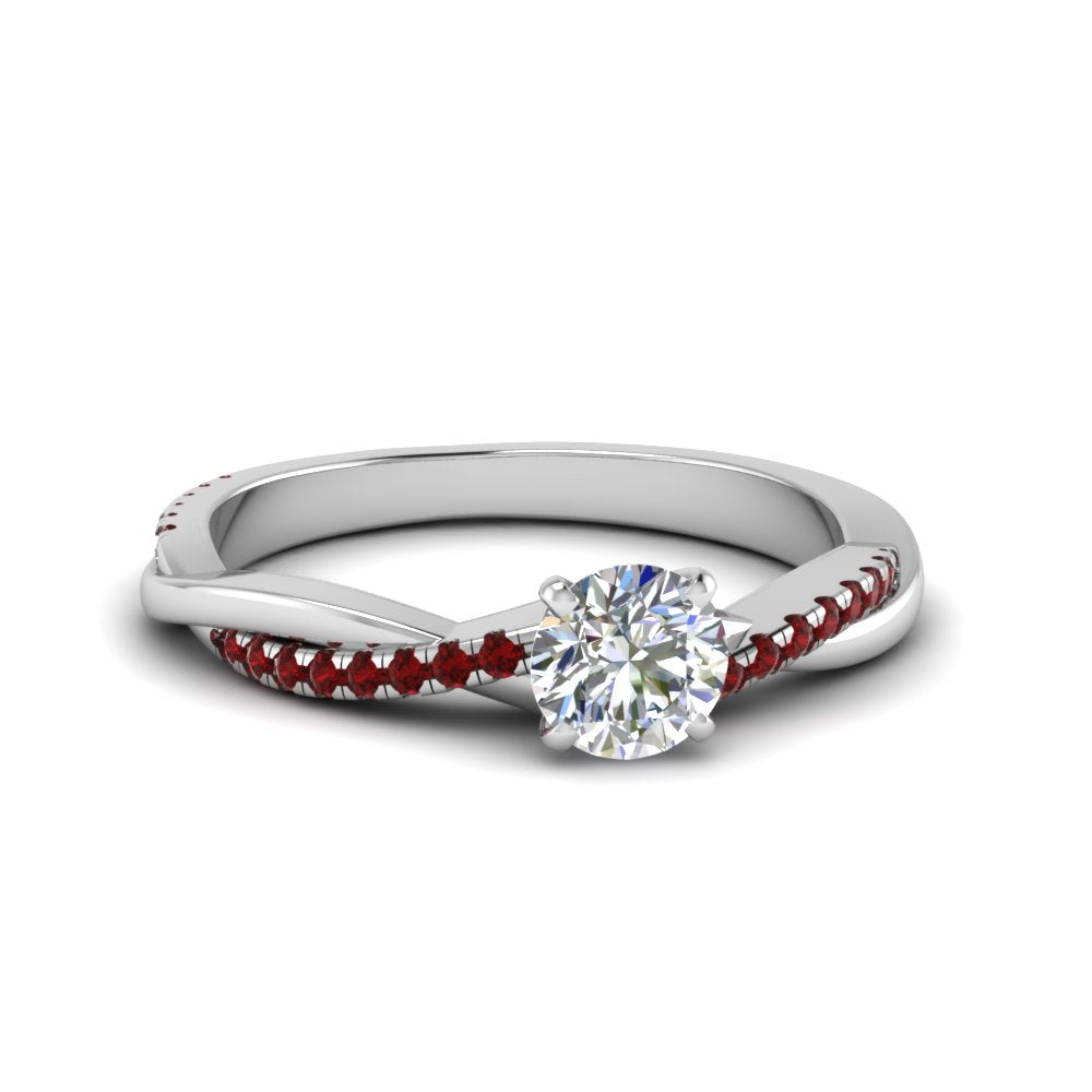 round-cut-infinity-twist-diamond-engagement-ring-with-ruby-in-14K-white-gold-FD8253RORGRUDR-NL-WG