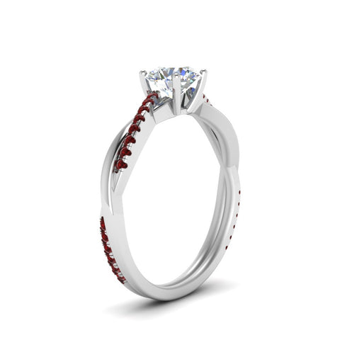 round-cut-infinity-twist-diamond-engagement-ring-with-ruby-in-14K-white-gold-FD8253RORGRUDR-NL-WG