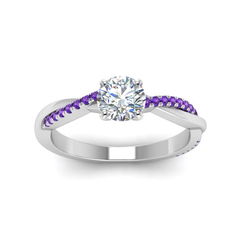 round-cut-infinity-twist-diamond-engagement-ring-with-violac-topaz-in-14K-white-gold-FD8253RORGVITO-NL-WG