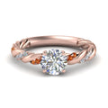 Thumbnail 39 - round-cut-orange-sapphire-twisted-vine-engagement-ring-in-rose-gold-FD9127RORGSAOR-NL-RG