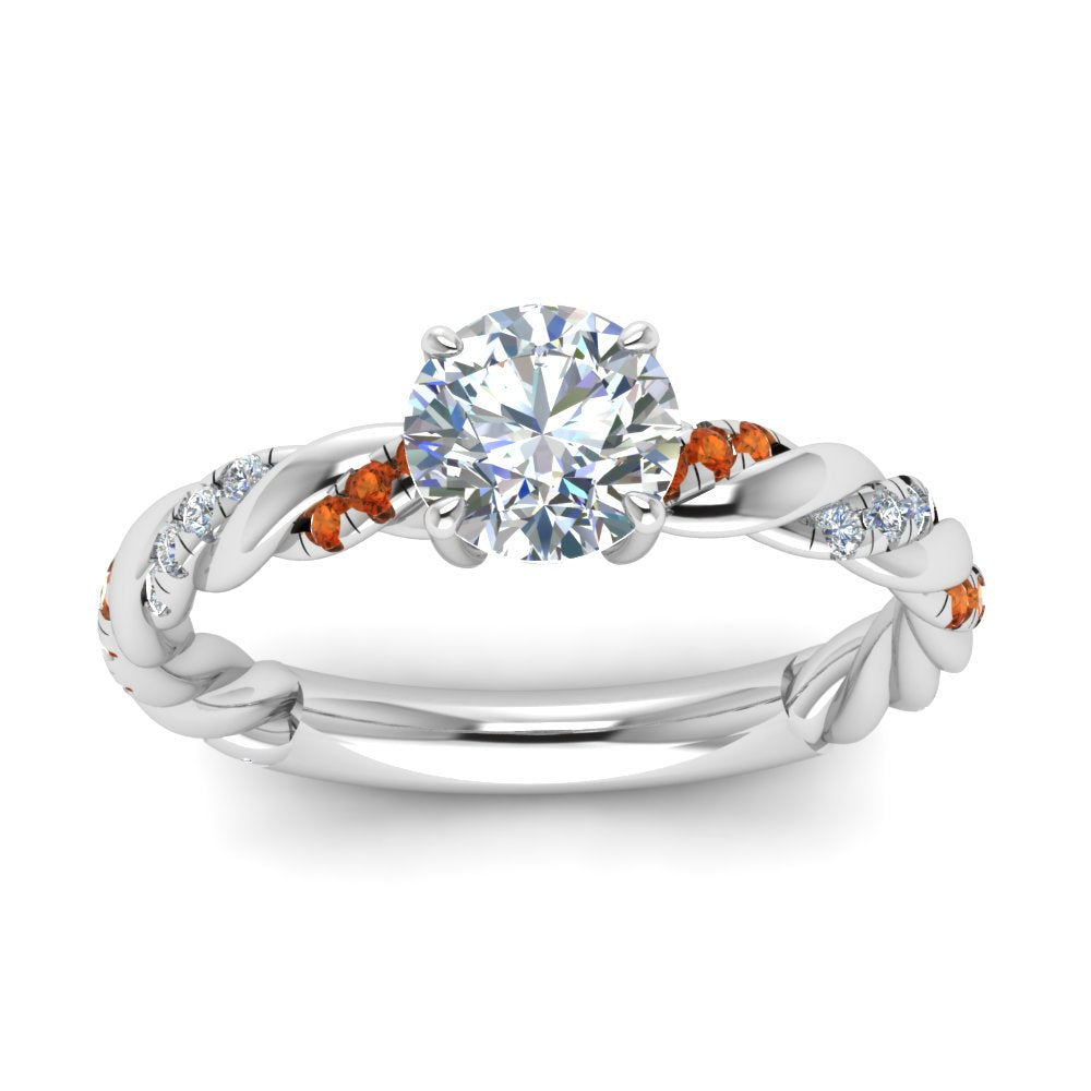 round-cut-orange-sapphire-twisted-vine-engagement-ring-in-white-gold-FD9127RORGSAORANGLE5-NL-WG