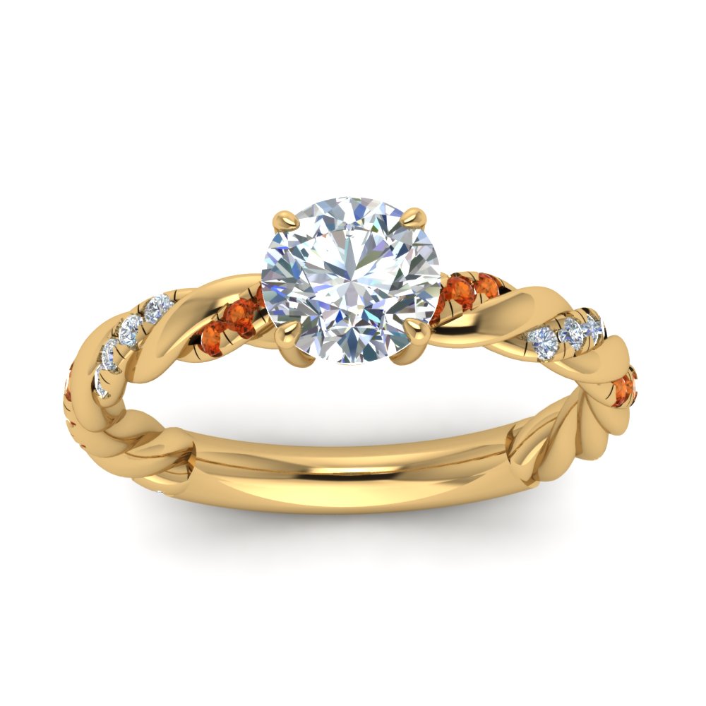 round-cut-orange-sapphire-twisted-vine-engagement-ring-in-yellow-gold-FD9127RORGSAORANGLE5-NL-YG