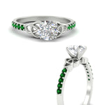 Load image into Gallery viewer, round-cut-petite-pave-emerald-fancy-engagement-ring-for-women-in-white-gold-fdenr8061rogemgrangle3-nl-wg?v=1757494979
