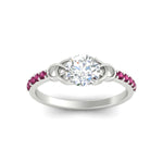 Load image into Gallery viewer, round-cut-petite-pave-pink-sapphire-fancy-engagement-ring-for-women-in-white-gold-fdenr8061rogsadrpiangle5-nl-wg_bab03ff2-0555-4968-b943-23bfd2f049fb?v=1757495079

