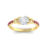 Load image into Gallery viewer, round-cut-petite-pave-pink-sapphire-fancy-engagement-ring-for-women-in-yellow-gold-fdenr8061rogsadrpiangle5-nl-yg?v=1757494978
