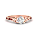 Load image into Gallery viewer, round-cut-petite-pave-ruby-fancy-engagement-ring-for-women-in-rose-gold-fdenr8061rogrudrsleep-nl-rg?v=1757494979
