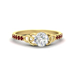 Load image into Gallery viewer, round-cut-petite-pave-ruby-fancy-engagement-ring-for-women-in-yellow-gold-fdenr8061rogrudrsleep-nl-yg?v=1757494979
