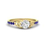 Load image into Gallery viewer, round-cut-petite-pave-sapphire-fancy-engagement-ring-for-women-in-yellow-gold-fdenr8061rogsablsleep-nl-yg?v=1757494978
