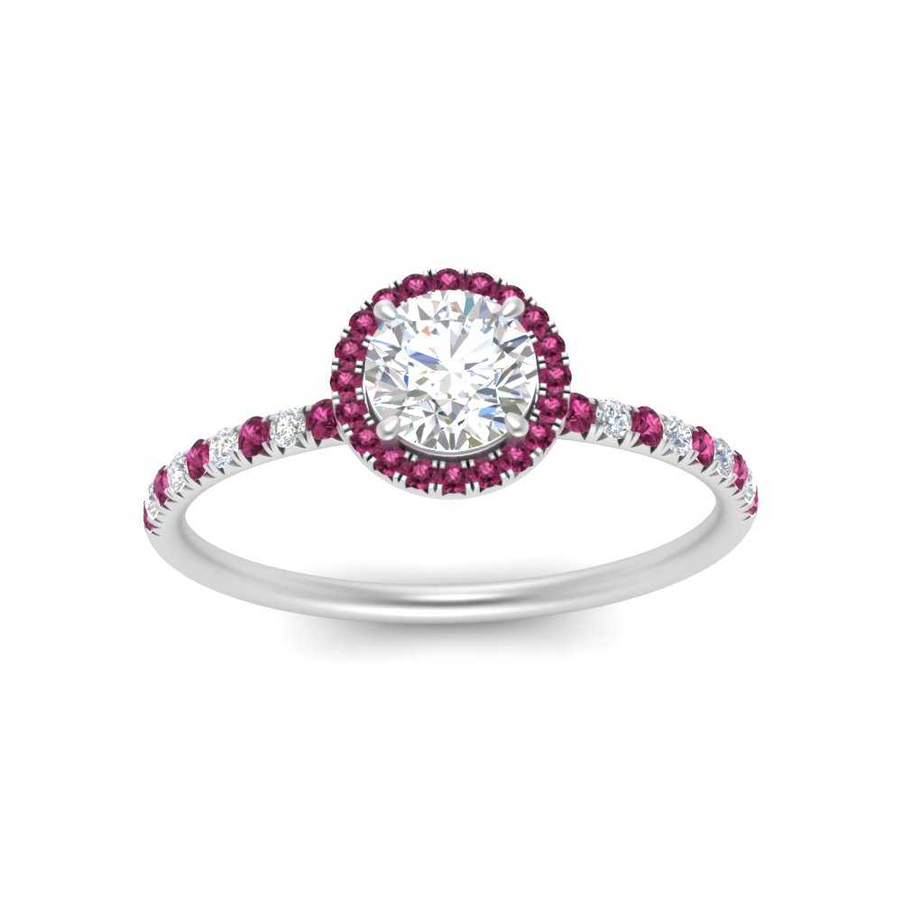 round-cut-pink-sapphire-halo-petite-engagement-ring-in-white-gold-FD8523RORGSADRPIANGLE3-NL-WG