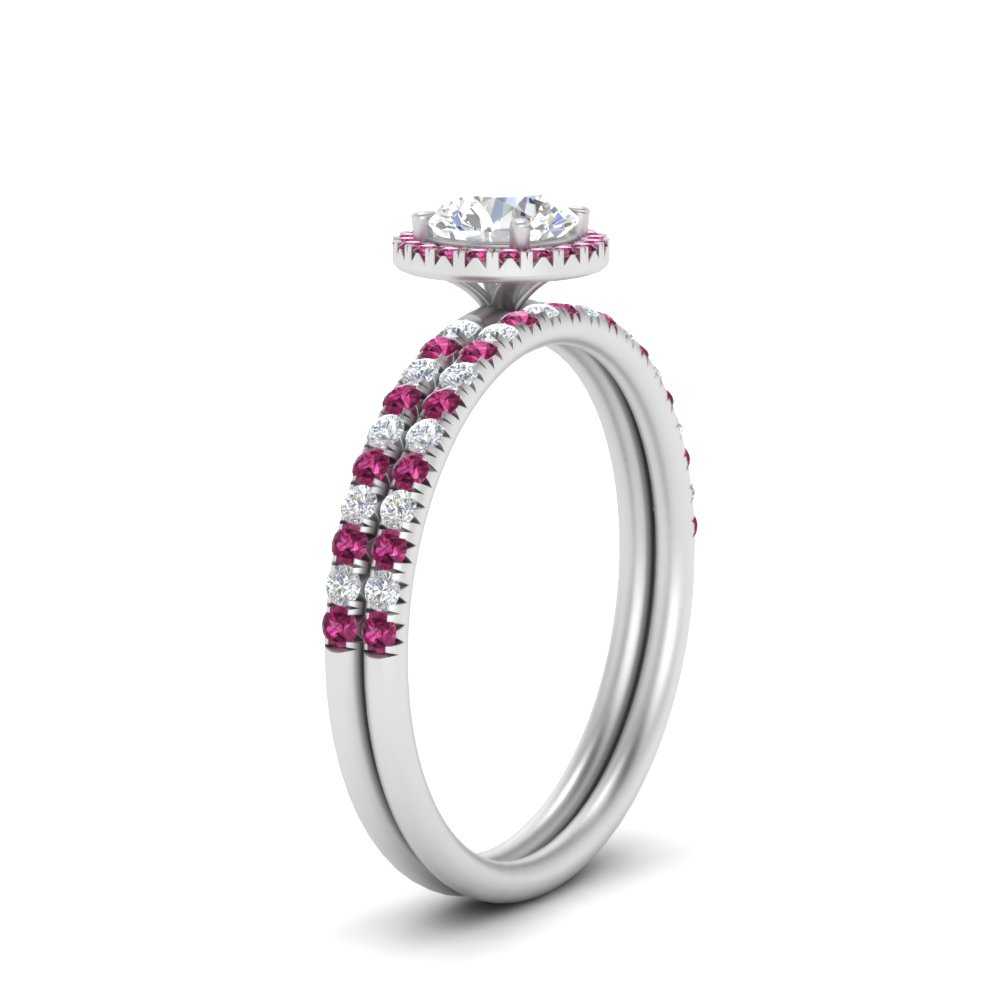 round-cut-pink-sapphire-halo-wedding-ring-set-in-white-gold-FD8523ROGSADRPI-NL-WG
