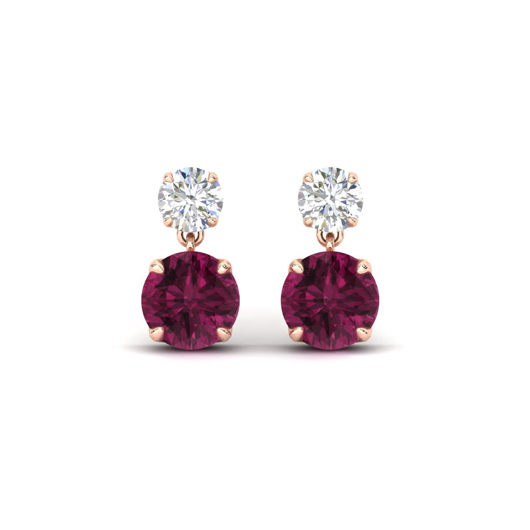 round-cut-pink-sapphire-stud-earrings-with-drop-design-in-rose-gold-fdear11550rogsadrpiangle2-nl-rg.jpg?v=1769066477
