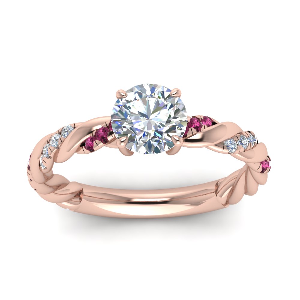 round-cut-pink-sapphire-twisted-vine-engagement-ring-in-rose-gold-FD9127RORGSADRPIANGLE5-NL-RG