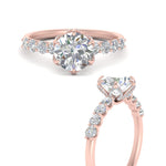 Load image into Gallery viewer, round-cut-prong-studded-accented-solitaire-engagement-ring-in-FD10955RORANGLE3-NL-RG
