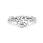 Load image into Gallery viewer, round-cut-prong-studded-accented-solitaire-engagement-ring-in-FD10955RORANGLE3-NL-WG
