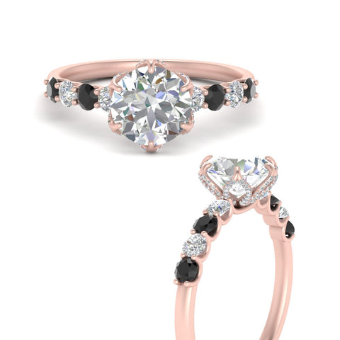 round-cut-prong-studded-black-diamond-accented-solitaire-engagement-ring-in-FD10955RORGBLACKANGLE3-NL-RG