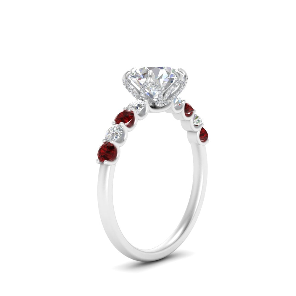 round-cut-prong-studded-ruby-accented-solitaire-engagement-ring-in-FD10955RORGRUDRANGLE3-NL-WG