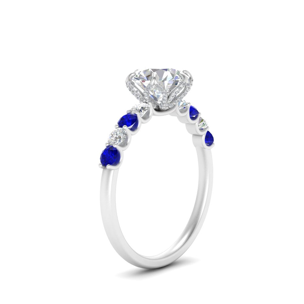 round-cut-prong-studded-sapphire-accented-solitaire-engagement-ring-in-FD10955RORGSABLANGLE3-NL-WG