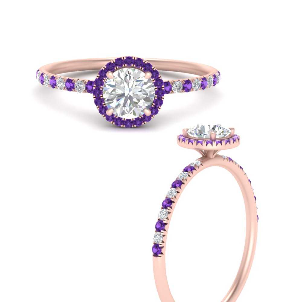 round-cut-purple-topaz-halo-petite-engagement-ring-in-rose-gold-FD8523RORGVITOANGLE3-NL-RG