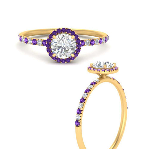 round-cut-purple-topaz-halo-petite-engagement-ring-in-yellow-gold-FD8523RORGVITOANGLE3-NL-YG