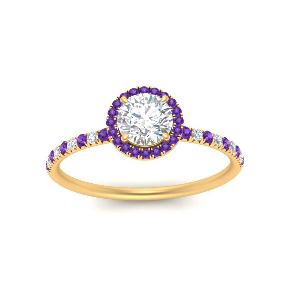round-cut-purple-topaz-halo-petite-engagement-ring-in-yellow-gold-FD8523RORGVITOANGLE3-NL-YG