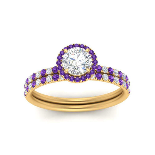 round-cut-purple-topaz-halo-wedding-ring-set-in-yellow-gold-FD8523ROGVITO-NL-YG