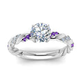 Thumbnail 28 - round-cut-purple-topaz-twisted-vine-engagement-ring-in-white-gold-FD9127RORGVITOANGLE5-NL-WG