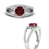 Load image into Gallery viewer, round-cut-ruby-halo-swirl-split-diamond-engagement-ring-in-white-gold-FD11180RORGRUDR-NL-WG-GS.jpg