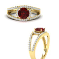 Thumbnail 38 - round-cut-ruby-halo-swirl-split-diamond-engagement-ring-in-yellow-gold-FD11180RORGRUDR-NL-YG-GS.jpg