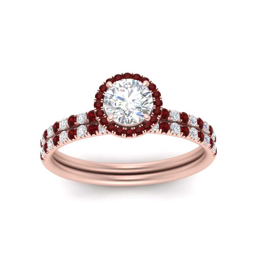 round-cut-ruby-halo-wedding-ring-set-in-rose-gold-FD8523ROGRUDR-NL-RG