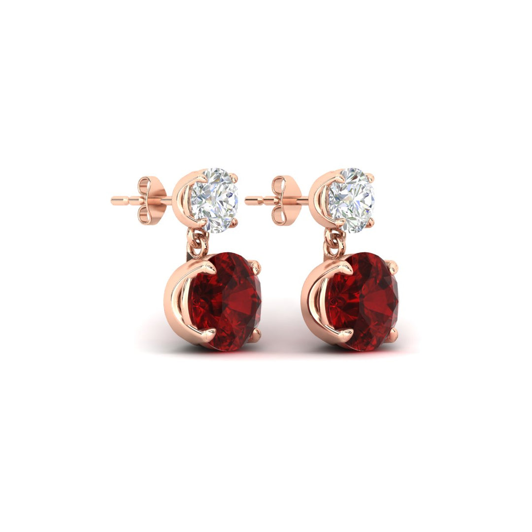round-cut-ruby-stud-earrings-with-drop-design-in-rose-gold-fdear11550rogrudrangle4-nl-rg.jpg?v=1769066477