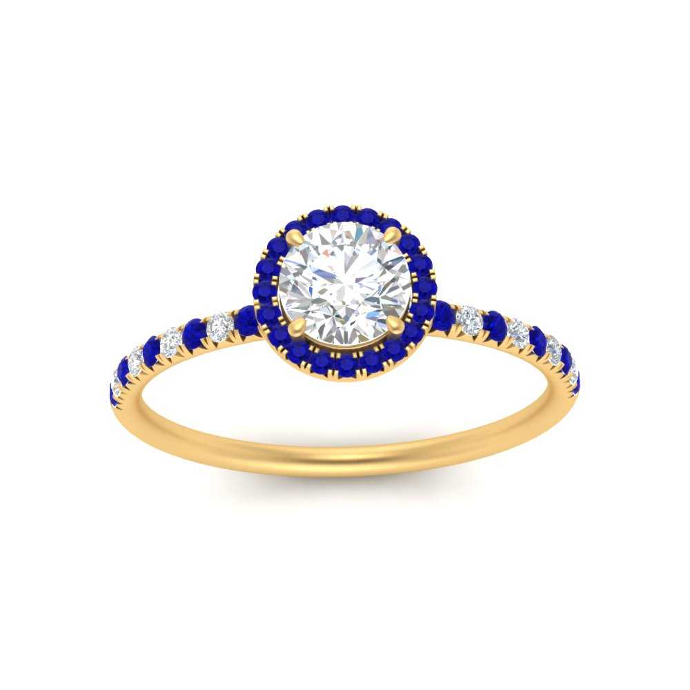 round-cut-sapphire-halo-petite-engagement-ring-in-yellow-gold-FD8523RORGSABLANGLE3-NL-YG