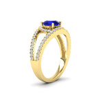 Load image into Gallery viewer, round-cut-sapphire-halo-swirl-split-diamond-engagement-ring-in-yellow-gold-FD11180RORGSABL-NL-YG-GS.jpg
