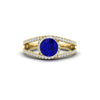 Load image into Gallery viewer, round-cut-sapphire-halo-swirl-split-diamond-engagement-ring-in-yellow-gold-FD11180RORGSABL-NL-YG-GS.jpg