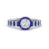 Load image into Gallery viewer, round-cut-sapphire-halo-wedding-ring-set-in-white-gold-FD8523ROGSABL-NL-WG