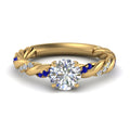 Thumbnail 60 - round-cut-sapphire-twisted-vine-engagement-ring-in-yellow-gold-FD9127RORGSABL-NL-YG