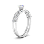 Load image into Gallery viewer, round-cut-single-prong-marquise-diamond-engagement-ring-and-band-in-FD9939RO-NL-WG
